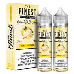 Finest E-Liquid Creme De La Creme - Lemon Custard - 2x60ml