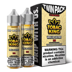 Tobac King eJuice Synthetic - Vanilla Custard - 2x60ml