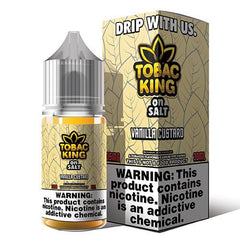 Tobac King eJuice Synthetic On Salt - Vanilla Custard - 30ml