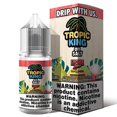 Tropic King eJuice Synthetic On Salt - Lychee Luau Salt - 30ml