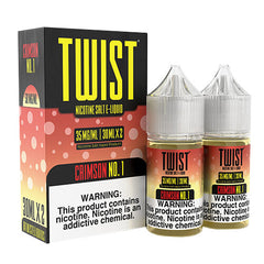 Twist E-Liquids SALTS - Crimson No.1 (Strawberry Crush) - 2x30ml