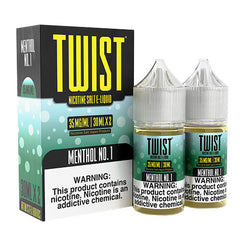 Twist E-Liquids SALTS - Menthol No.1 - 2x30ml