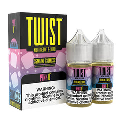 Twist E-Liquids SALTS - Pink 0 Degrees (Iced Pink Punch) - 2x30ml