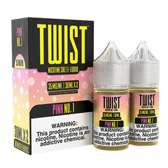 Twist E-Liquids SALTS - Pink No.1 (Pink Punch Lemonade) - 2x30ml