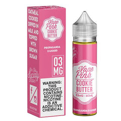 Vape Pink E-Liquid - Cookie Butter - 60ml