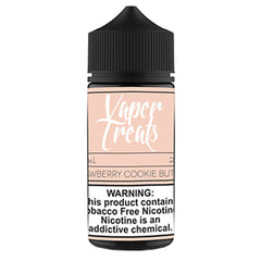 Vaper Treats Tobacco-Free - Strawberry Cookie Butter - 100ml