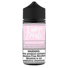 Vaper Treats Tobacco-Free - Cupcake Man Strawberry - 100ml