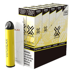 VaporLAX - Disposable Vape Device - Case of Pineapple Ice (10 Pack)