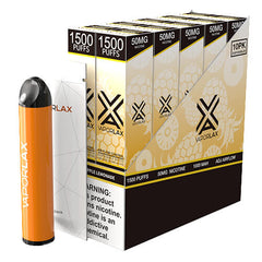 VaporLAX - Disposable Vape Device - Case of Pineapple Lemonade (10 Pack)