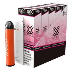 VaporLAX - Disposable Vape Device - Case of Strawberry Banana (10 Pack)