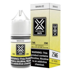 VaporLAX SALTS - Banana Ice - 30ml