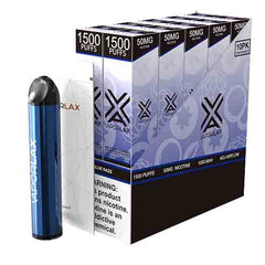 VaporLAX - Disposable Vape Device - Case of Blue Razz (10 Pack)