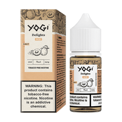 Yogi Delights Synthetic eLiquid SALTS - Peach Ice - 30ml