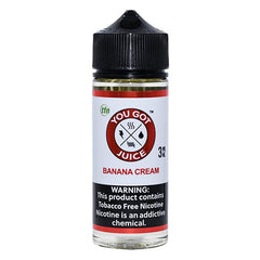 You Got Juice Tobacco-Free - Banana Cream - 120ml