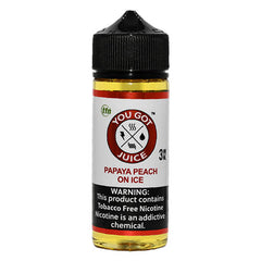 You Got Juice Tobacco-Free - Papaya Peach On Ice - 120ml