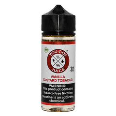 You Got Juice Tobacco-Free - Vanilla Custard Tobacco - 120ml