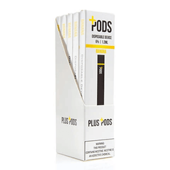 Plus Pods - Disposable Vape Pod Device - Banana Case (5 Pack)